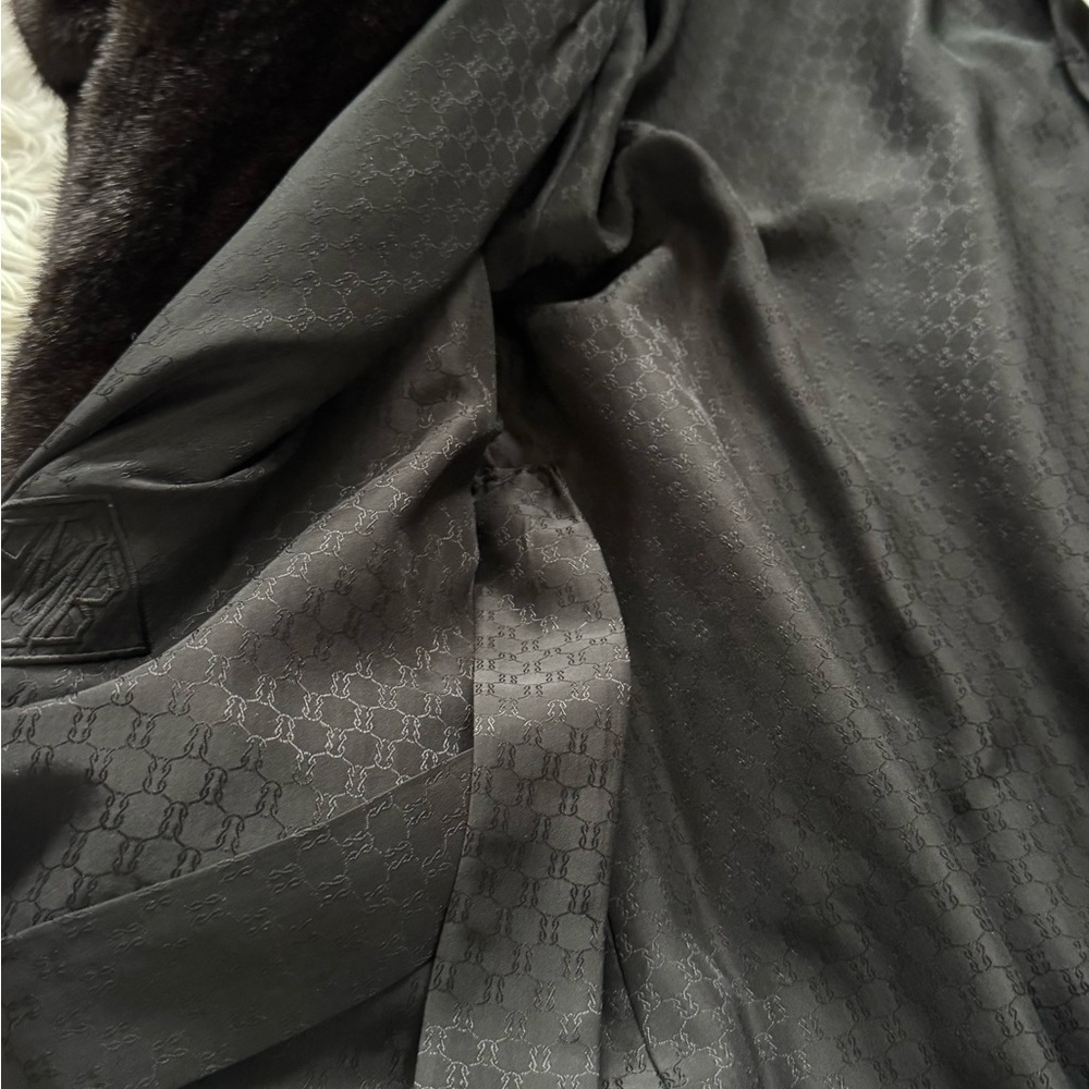 Full Length Mink Coat Daaark Brown York Furrier size Chest 52 NEW YORK FURRIER - Picture 7 of 9